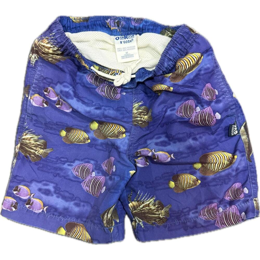 Vintage Osh Kosh trusts Tide 3T swim trunks